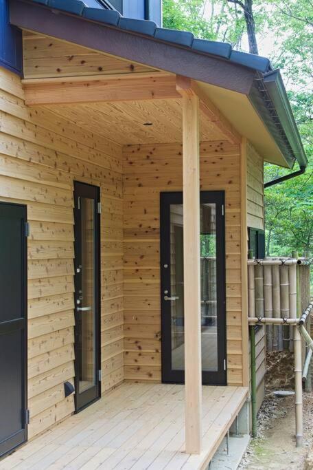 Hinoki No Ie - Cottage With Natural Hot Spring In A Cypress Bathtub Shika Экстерьер фото