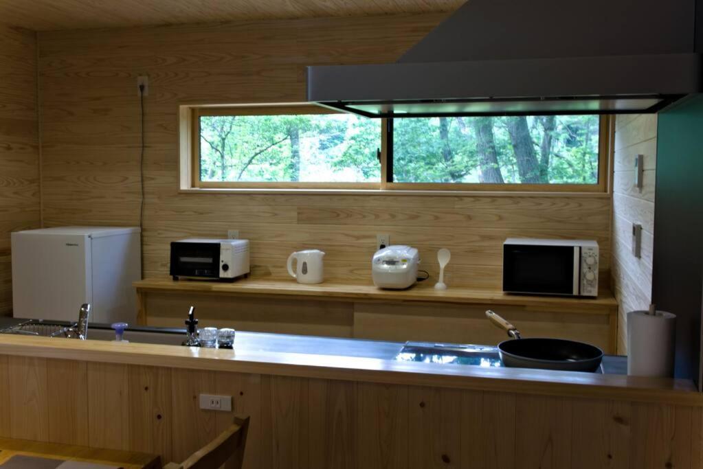 Hinoki No Ie - Cottage With Natural Hot Spring In A Cypress Bathtub Shika Экстерьер фото